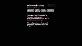 Download lagu Bagian 338 || Ari lasso ft ariel tatum - karena kau telah denganmu (Lyrics) #fypシ゚viral #fypシ゚ mp3