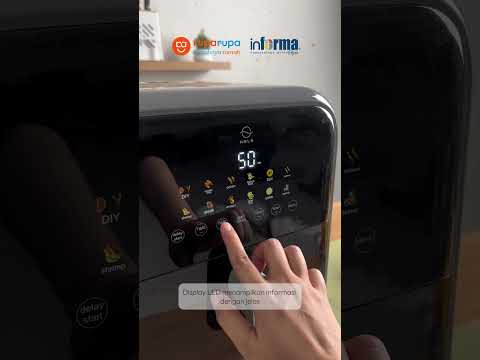 Gambar Kels Lane Air Fryer 7 Liter 1000 Watt - Abu-Abu