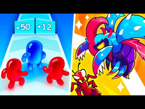 Join Blob Clash 3D | Insect Domination - 1⭐Gameplay Walkthrough (Freeplay)