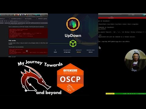Hacking UpDown [HackTheBox Walkthrough]