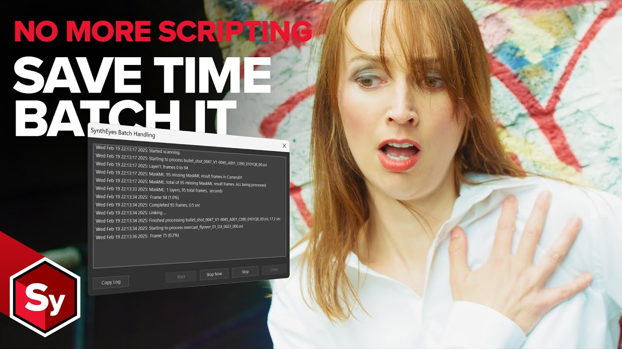 SynthEyes: Boost Productivity with Batch Processing