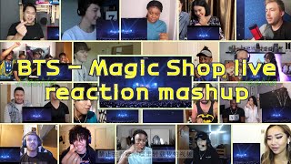 [BTS] Magic Shop live｜reaction mashup