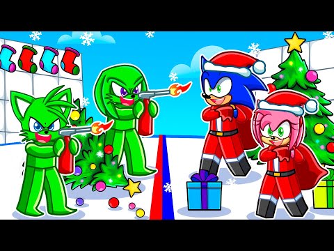 SANTA vs GRINCH en Roblox Rivals!