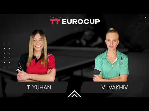19:40 Tetiana Yuhan - Valeriia Ivakhiv 15.10.2025 TT Euro.Cup Women Ukraine Star. TABLE 4