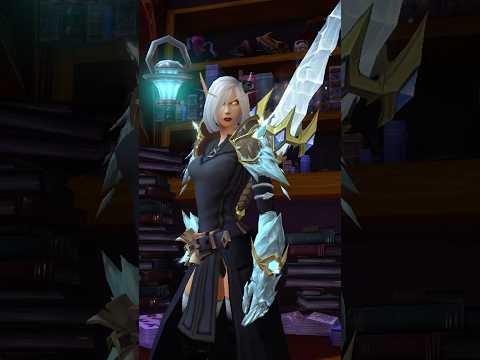 Frost mage #transmog #worldofwarcraft #blizzard #thewarwithin #mmorpg #bloodelf #azeroth