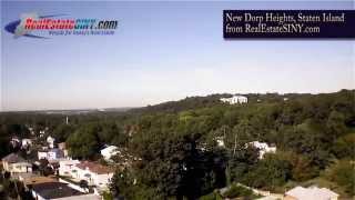 preview picture of video 'From Above: New Dorp Heights, Staten Island'