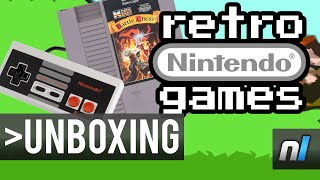 Retro Nintendo Games Unboxing! NES, SNES, and more! | My Retro Game Box