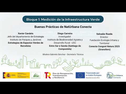 NatUrbana Conecta en Sevilla – Mesa redonda B1. Medición de la infraestructura verde