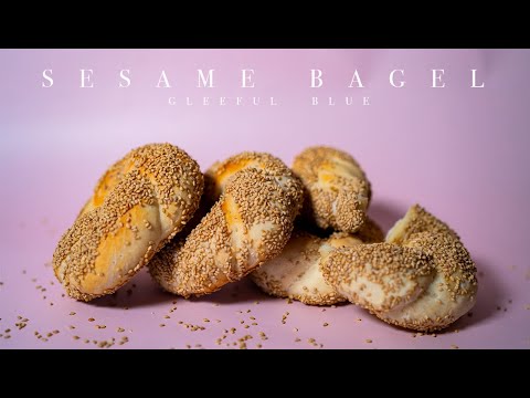 ゴマベーグルの作り方☆How to make SESAME BAGEL