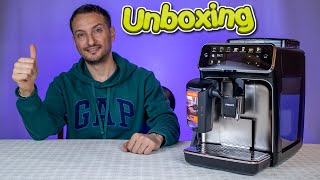 Unboxing - PHILIPS 5400 Fully Automatic Espresso Machine with LatteGo ASMR