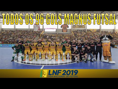 TODOS OS 96 GOLS DO MAGNUS FUTSAL NA LNF 2019