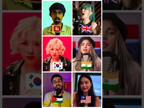 APT - ROSÉ & Bruno Mars ||Cover by rosé,sandaru,salem,sam,rain,#apt #shorts#APT#rosé#kpop#battle