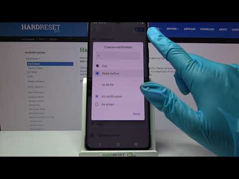 How to Add Event to Calendar in VIVO X60 – Events Settings