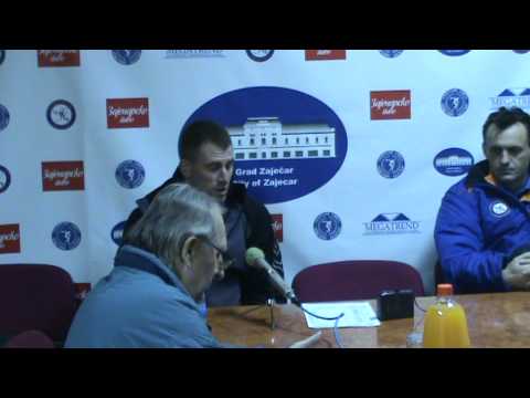 Press konferencija - RK Zajecar - RK Medicinar