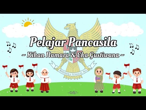Pelajar Pancasila  - Kikan Namara & Eka Gustiwana (Lirik)