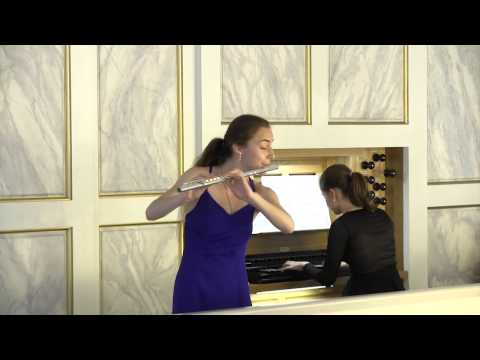 Bach. Sicilienne, Sonata in E flat major for flute and organ, BWV 1031