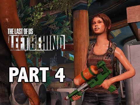The Last of Us Left Behind DLC Walkthrough Part 4 - Super Soaker Fight! (PS3 Let's Play Gameplay)