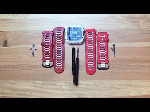REPLACING THE WATCH STRAP  ||  GARMIN 920XT