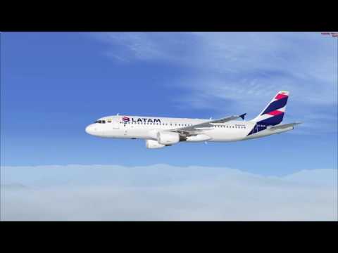 [FSX] Flight Sim Labs A320-X Landing in Lima