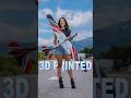 3D Printed Fox Aerobatic Glider Rc Airplane 3D Printing Timelapse