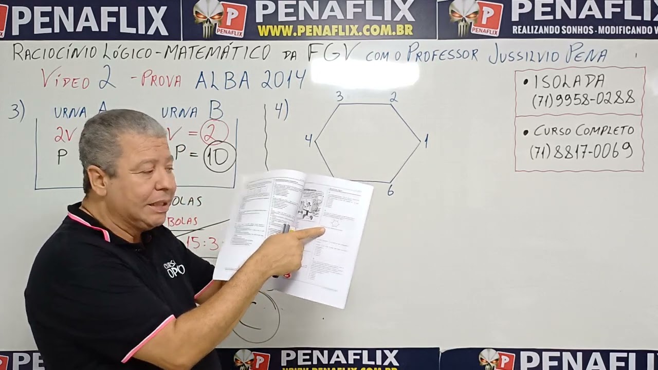 FGV 2 - RACIOCÍNIO LÓGICO-MATEMÁTICO - Concurso POLÍCIA PENAL DA BAHIA 2024