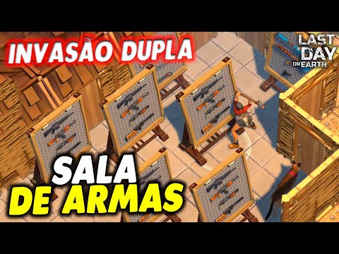 ACHEI SALA DE ARMAS NA INVASÃO DUPLA - Last Day On Earth