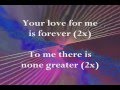 No Greater Love - Fred Hammond (Free to Worship)
