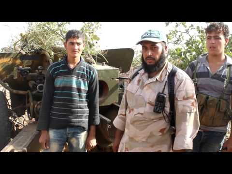 استهداف تجمعات قوات النظام في قريتي سكيك والعطشان بواسطة المدفعية الثقيلة من قبل تجمع أجناد الشام