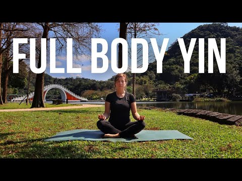 Yin Yoga for Peaceful Mind & Inner Calm | No Props Full Body Stretch ~ Yoga in Taipei