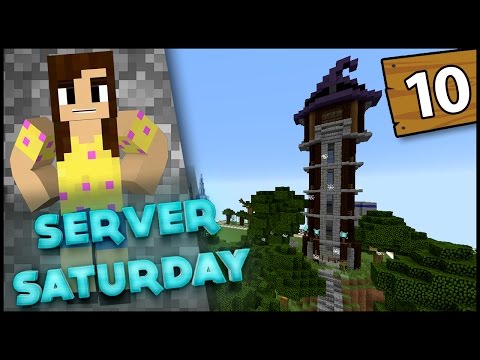 WITCH TOWER!  - Minecraft SMP: Server Saturday - Ep 10  -