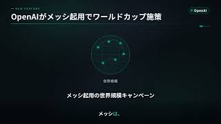 今日のAIニュース｜NTT DataでCodexが社内1万人に・OpenAIメッシ起用でワールドカップ施策