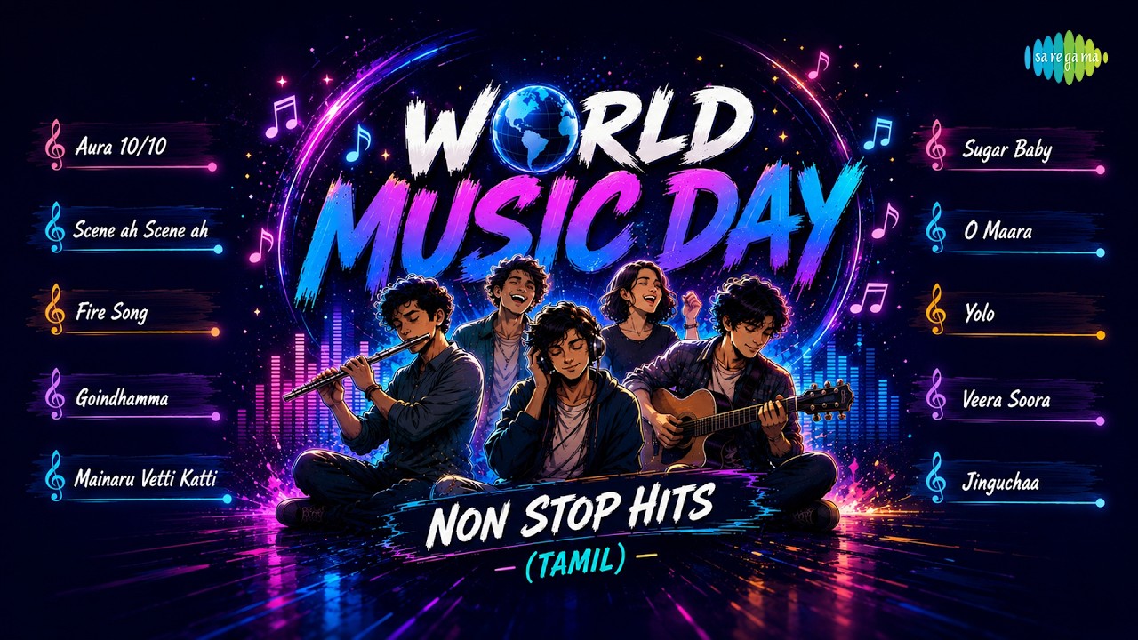 World Music Day - Non-Stop Playlist | Aura 10/10 | Scene ah Scene ah | Fire Song | Goindhamma