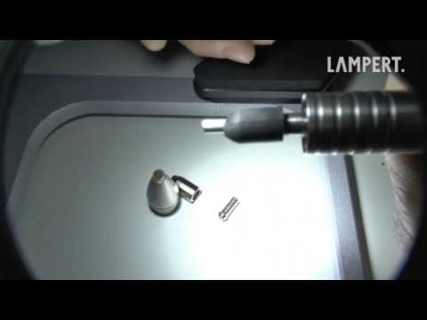 PUK dental welding - retention I / how to mount the pin welding adapter