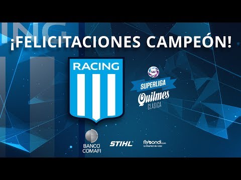 ¡Racing campeón!