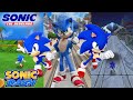 Sonic Dash IOS Teen Sonic Vs Sonic Vs Classic Sonic