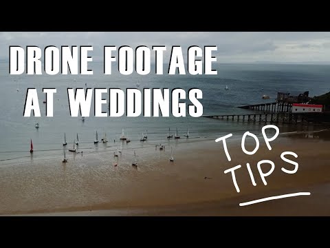 Drone Footage for Weddings - Wedding Videography Tips