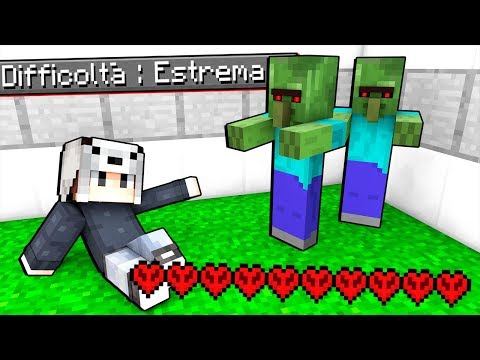 HO SALVATO I MIEI AMICI SU MINECRAFT A DIFFICOLTÀ ESTREMA!!!