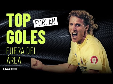 💎 TOP GOLES DE FORLÁN DESDE FUERA DEL ÁREA