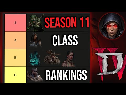 Diablo 4 Season 11 - Full Class Ranking