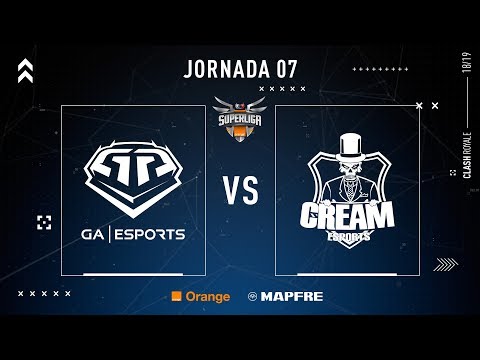 GA ESPORTS VS CREAM ESPORTS | Superliga Orange Clash Royale | (Partido 2) Jornada 7