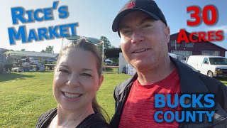 Rice's Market | Come With Us and See This Huge Outdoor and Indoor Market in Central Bucks County PA