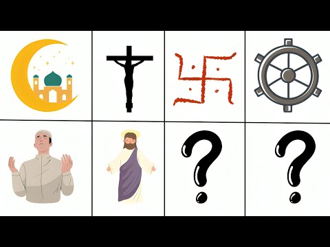 The Five Major world religions || Top 10 religions  || explained in 3 minutes