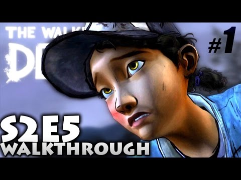 Walking Dead S2 Episode 5 "No Going Back" Part 1 Walkthrough TWD
