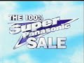 100 Your Electrical Store Panasonic VHS And CRT TV 90 S Ad