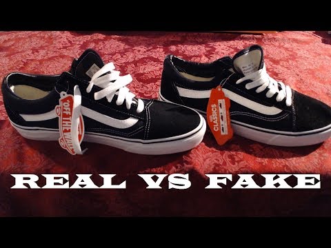 How to Spot Fake Vans Old Skool