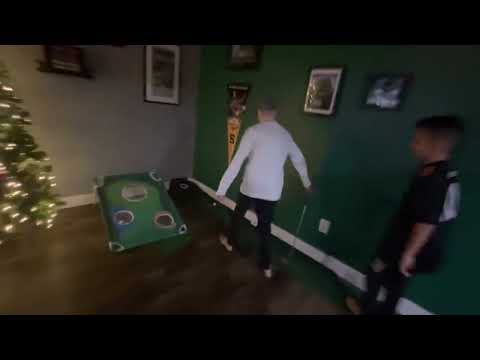 Ping pong trick shots