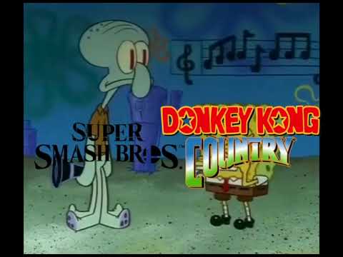 SpongeBob Wrong Notes - DK Victory, Smash Bros