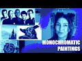 Monochromatic Paintings Understanding Color 3 Super Easy Painting Ideas