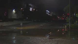 Flooding, slick streets prompt safety warnings across San Diego