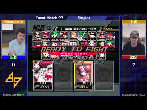 Event Match 27: Peanutphobia (Yoshi) vs SluG (Icies) - Losers Semis